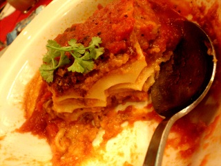 昨日のLasagna