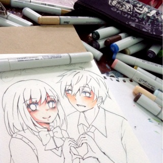 学校なう