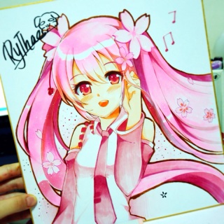 Ryothae様の桜ミク